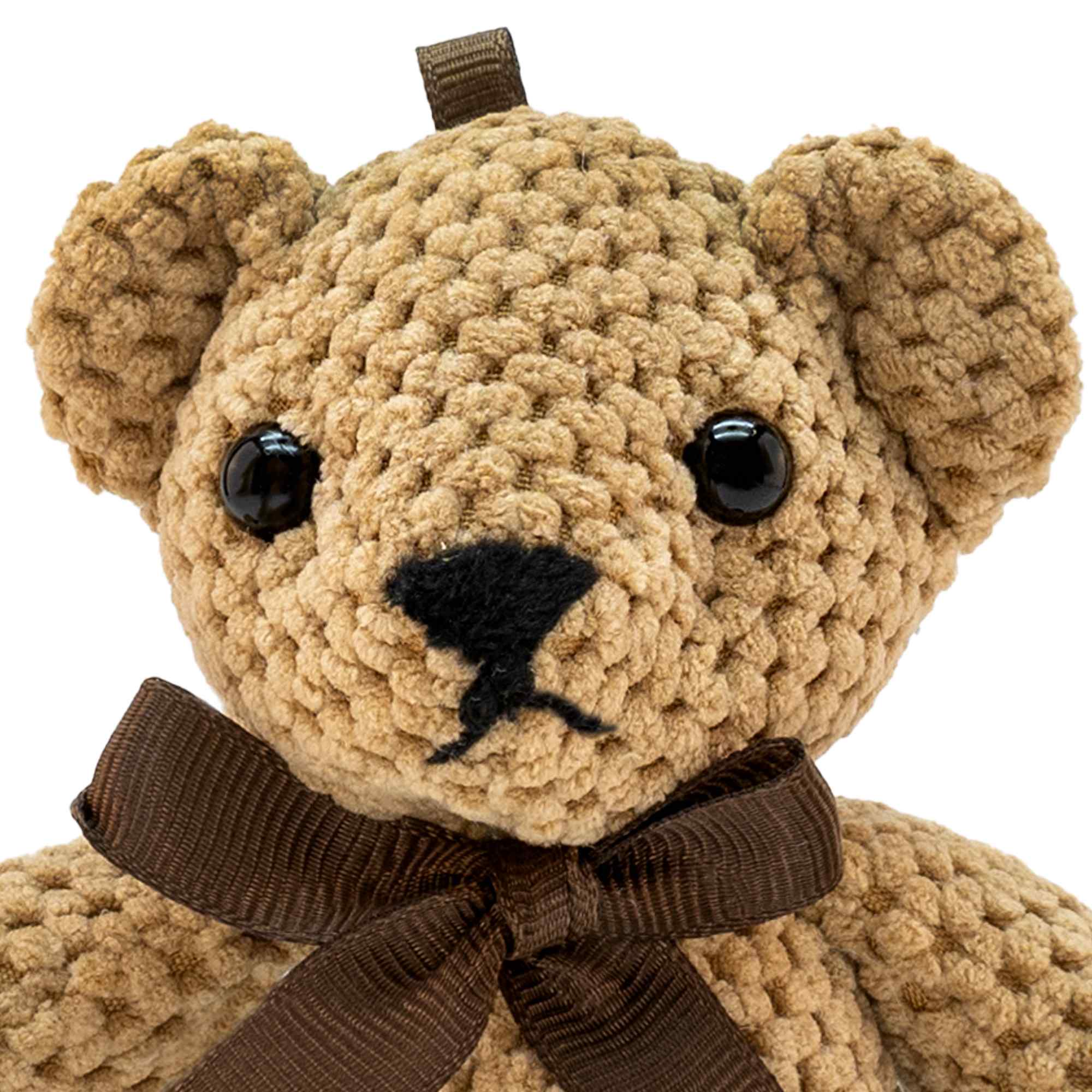 Oso de peluche marron 17 cm - imagen 3