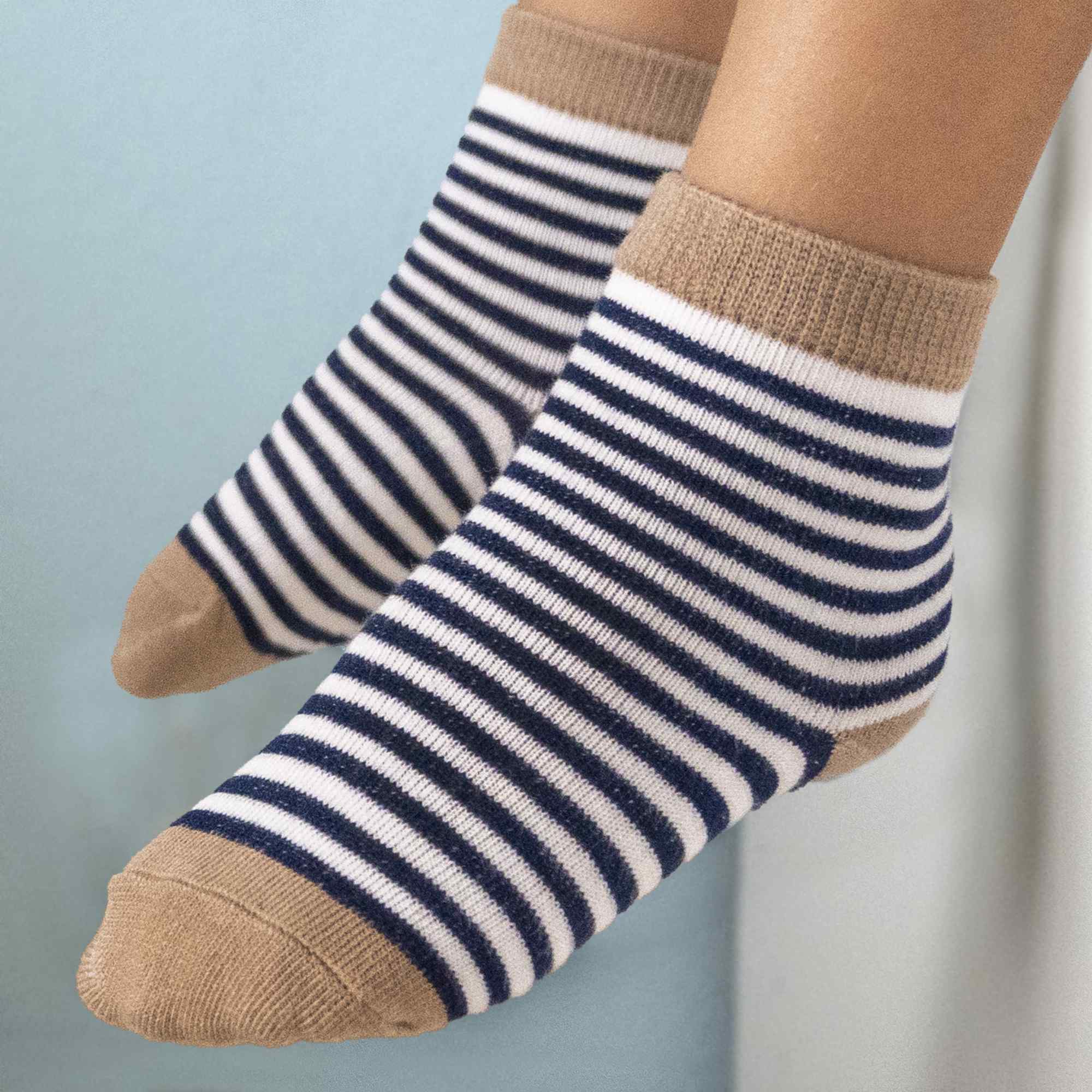 Calcetines para niños 1-3 años 13 cm rosas 5 pares azul - imagen 4