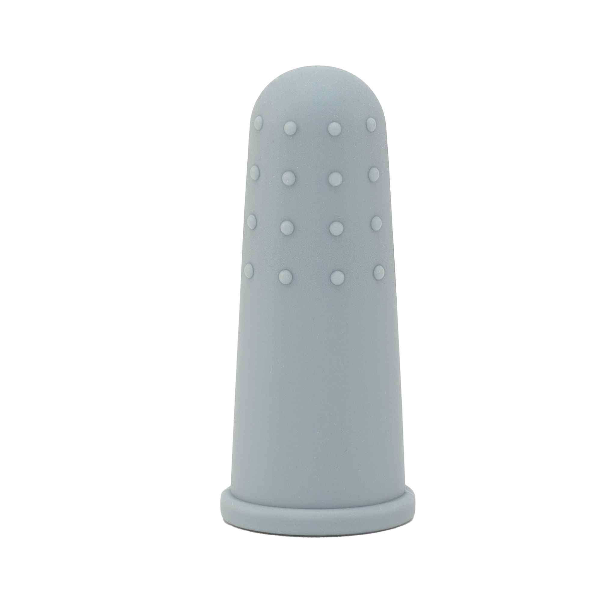 Cepillo de dientes para bebés suave para dedos azul - imagen 3