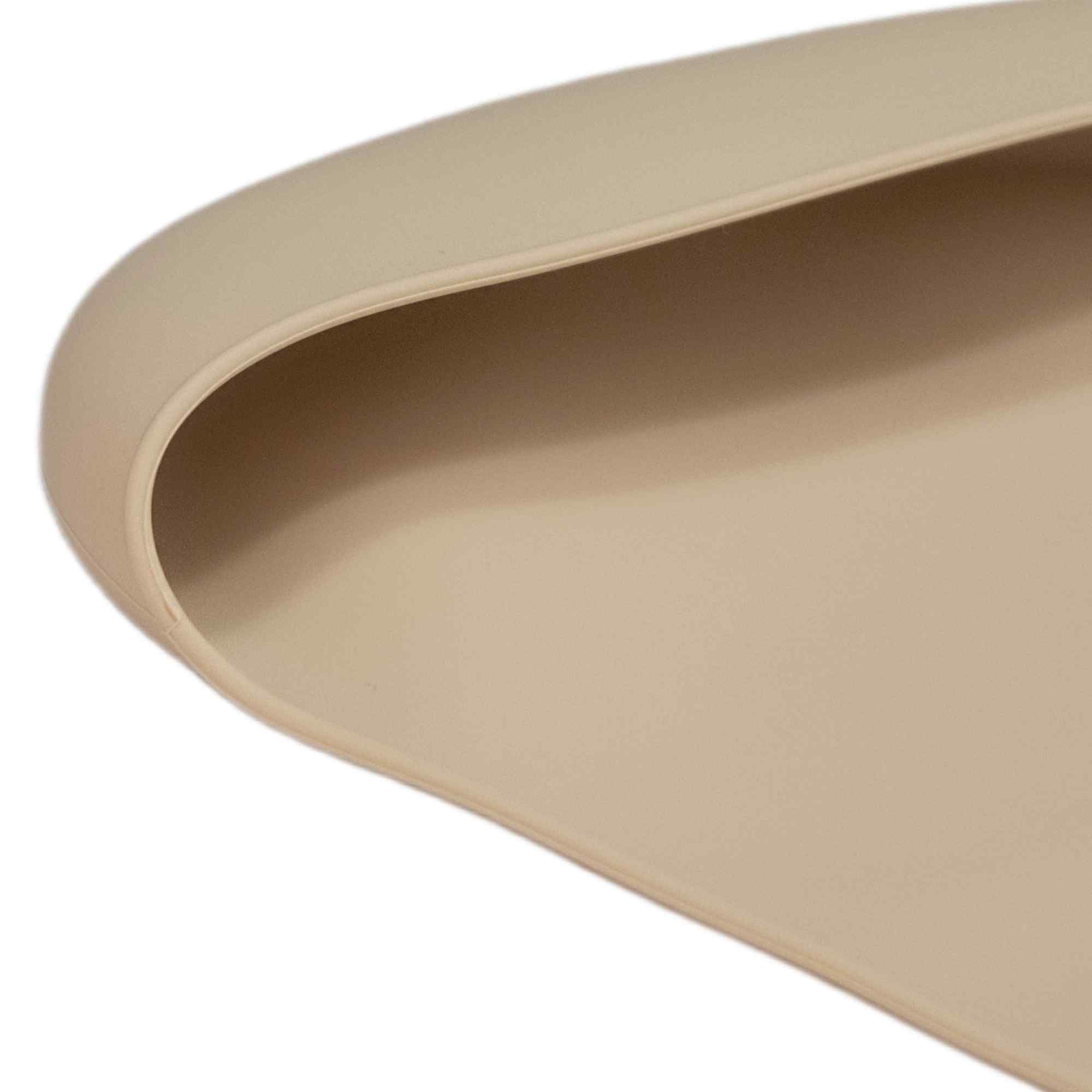 Babero silicona para bebe Crema - imagen 3