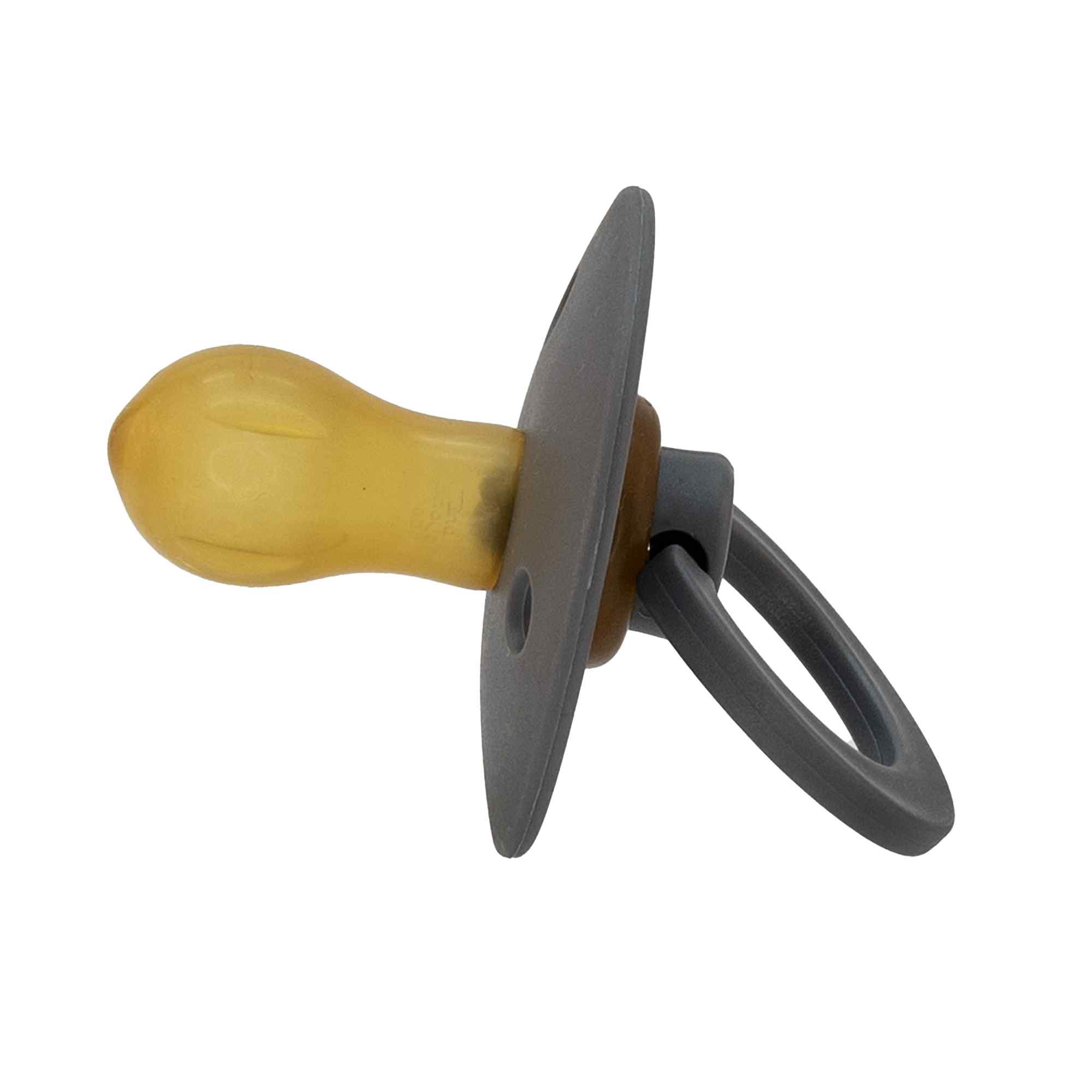 Chupete de látex para bebe gris - imagen 2