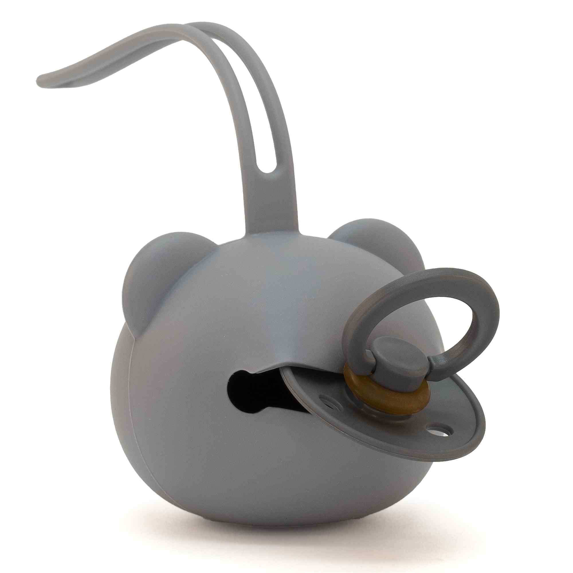 Chupete de látex para bebe gris - imagen 5
