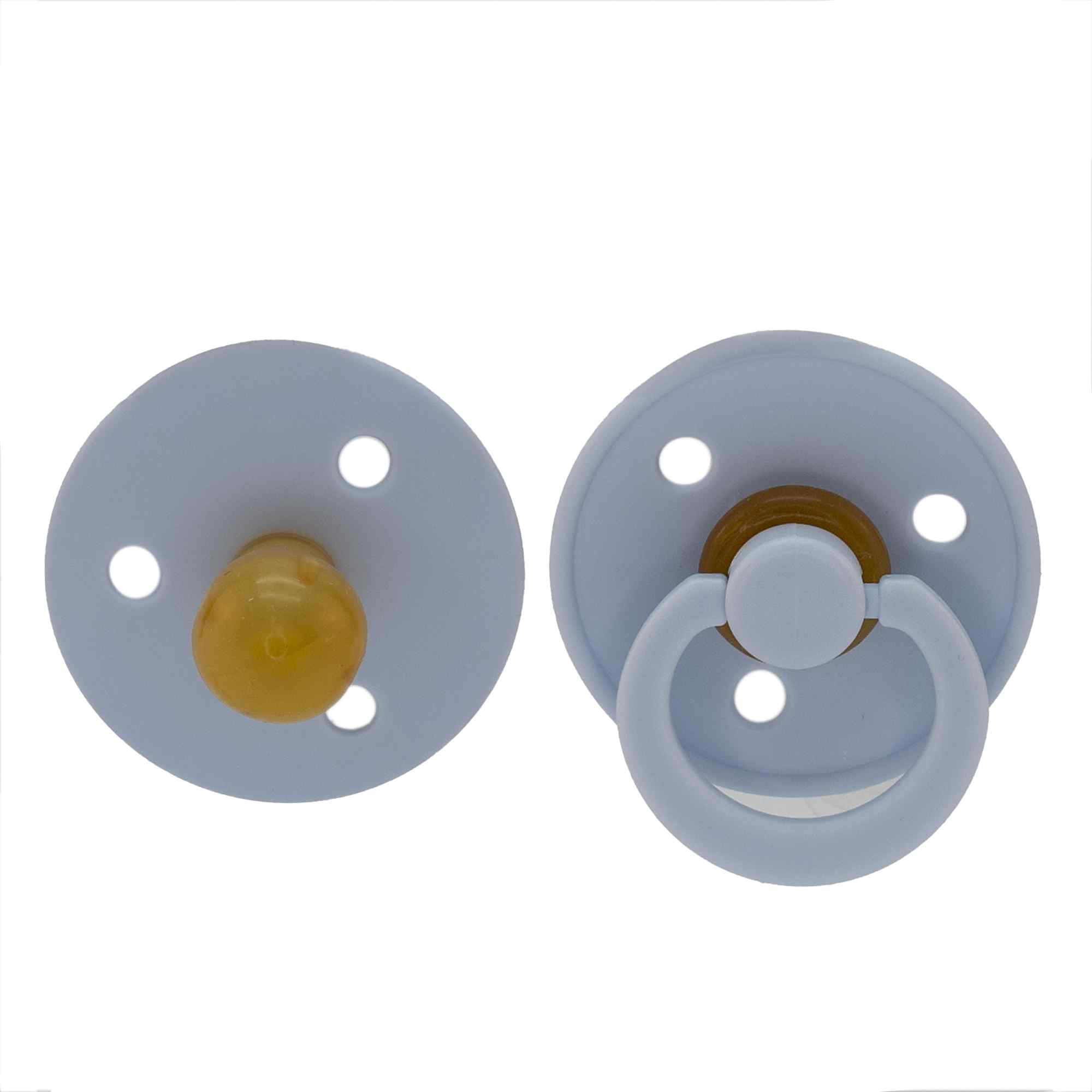 Chupete de látex para bebe azul