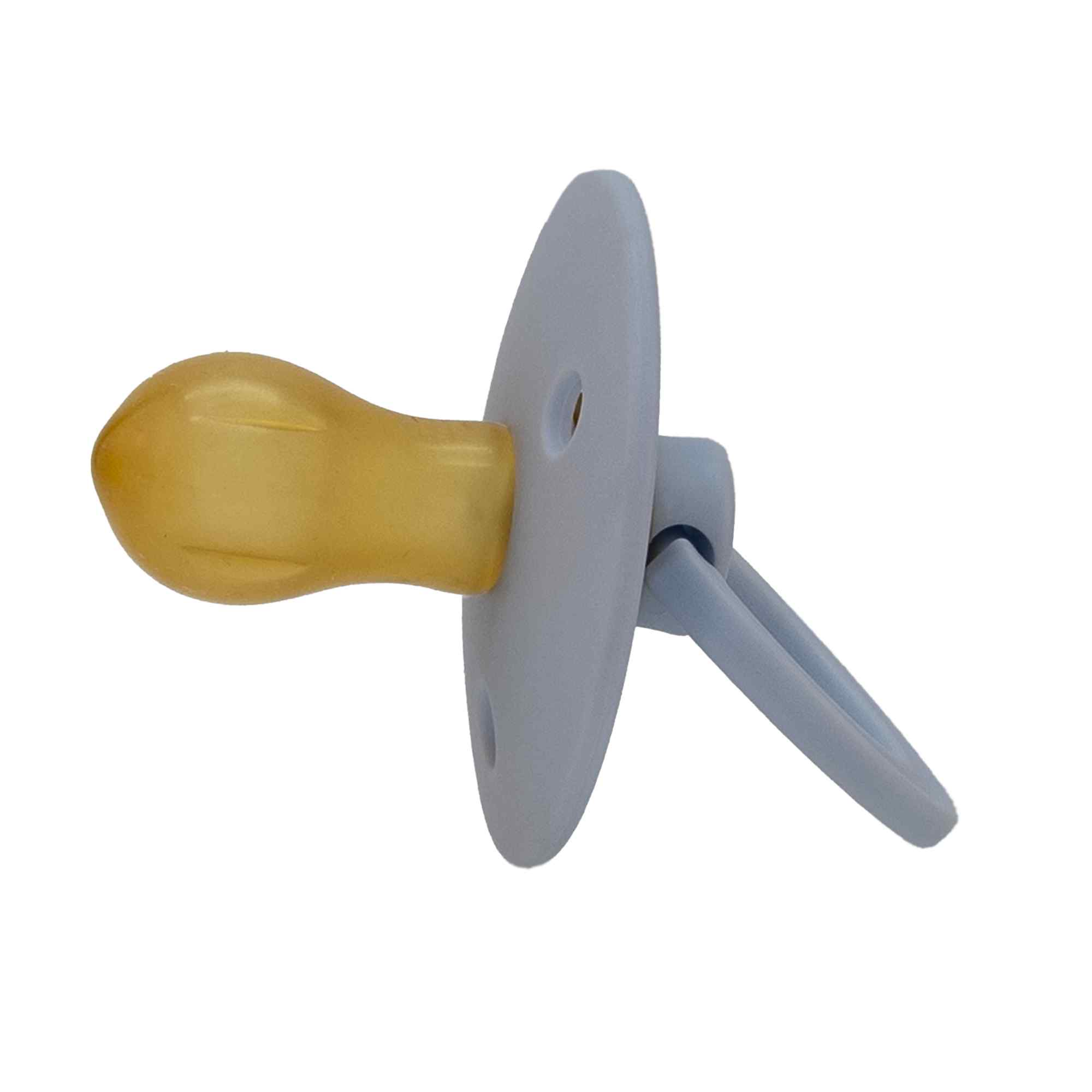 Chupete de látex para bebe azul - imagen 2