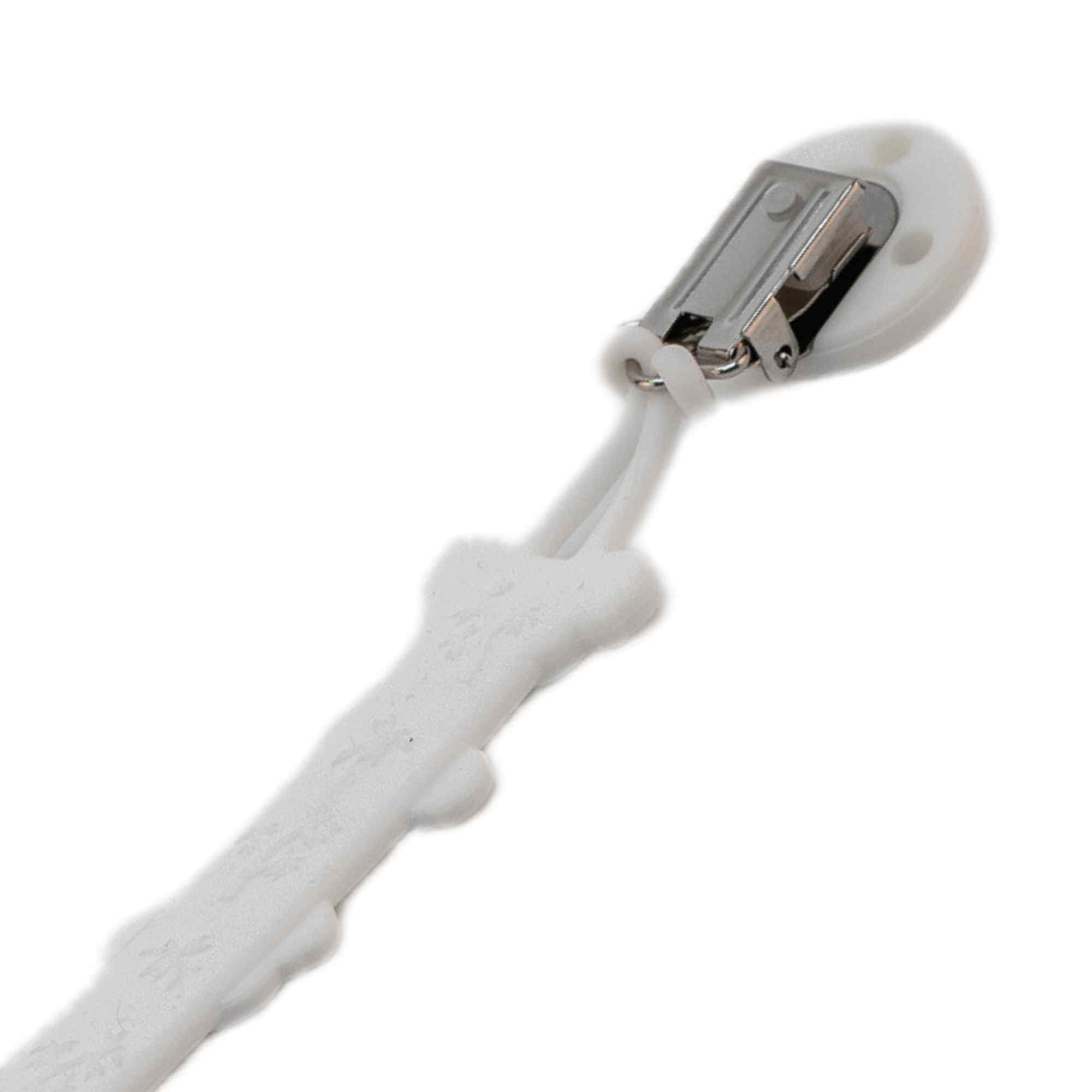 Cadena sujeta chupete silicona diseño koala blanco - imagen 2