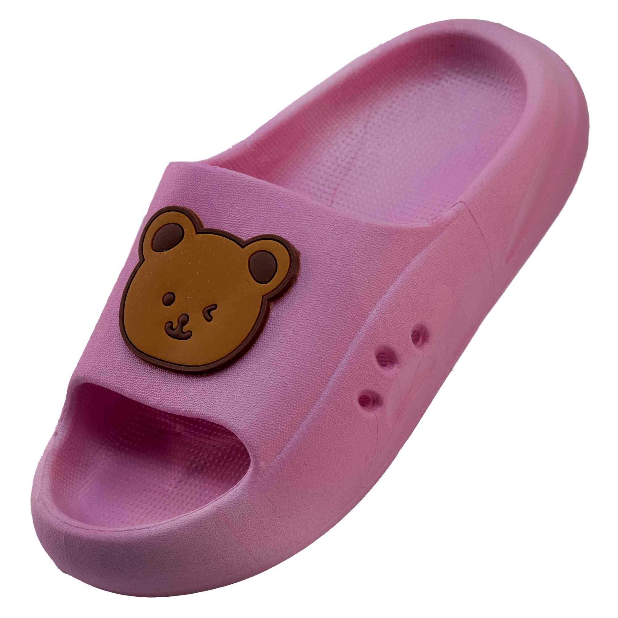 Chanclas antideslizantes diseño oso rosa 16 cm talla 24-25 - imagen 2