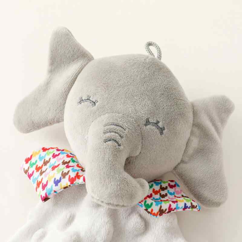 DouDou Mantita de apego bebé diseño Elefante gris - imagen 7