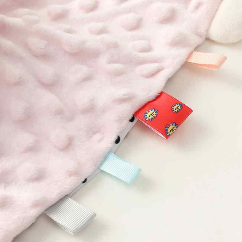 DouDou Mantita de apego bebé diseño Unicornio Rosa - imagen 4
