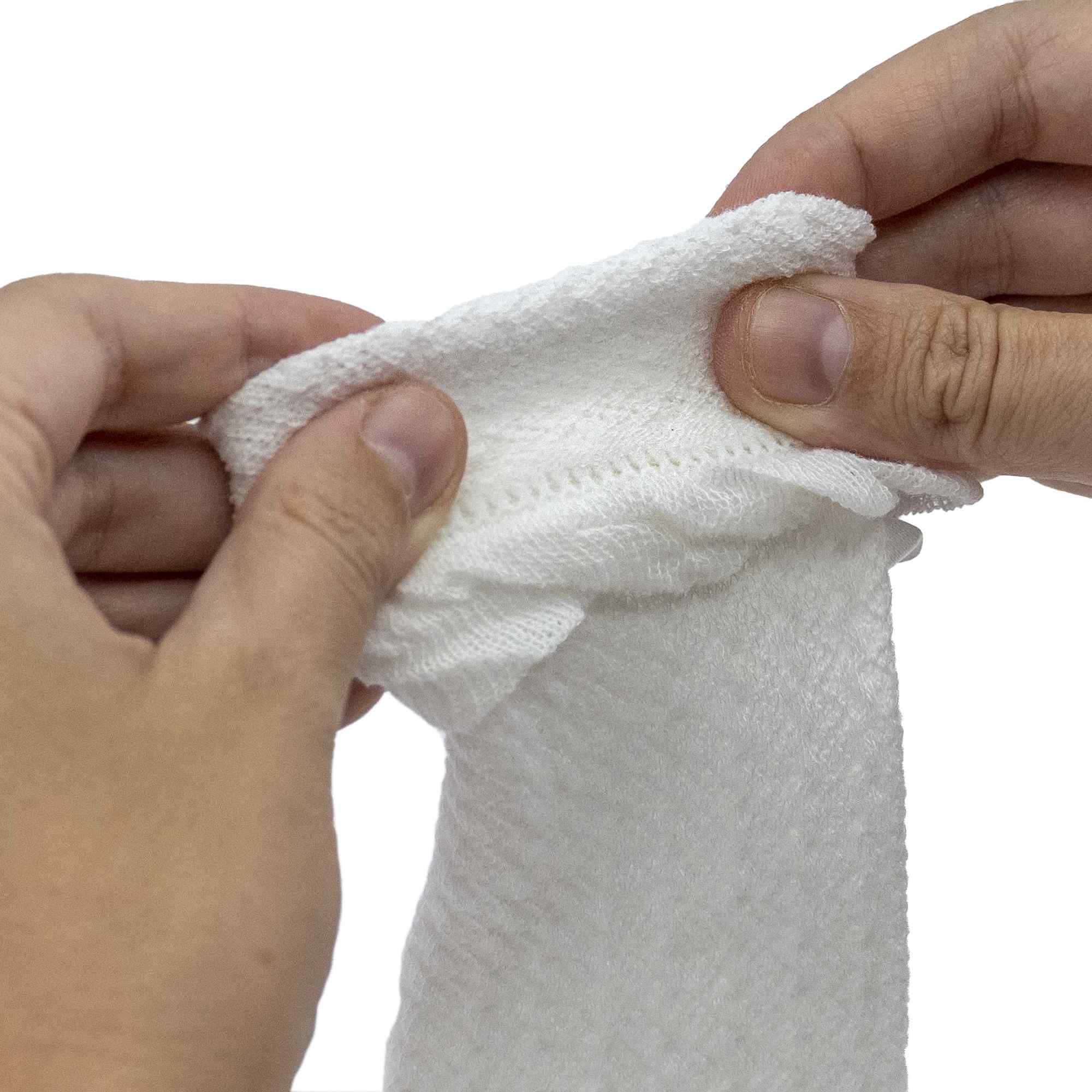 Calcetines altos de algodón con lazo para niños hasta 3 años blancos - imagen 3
