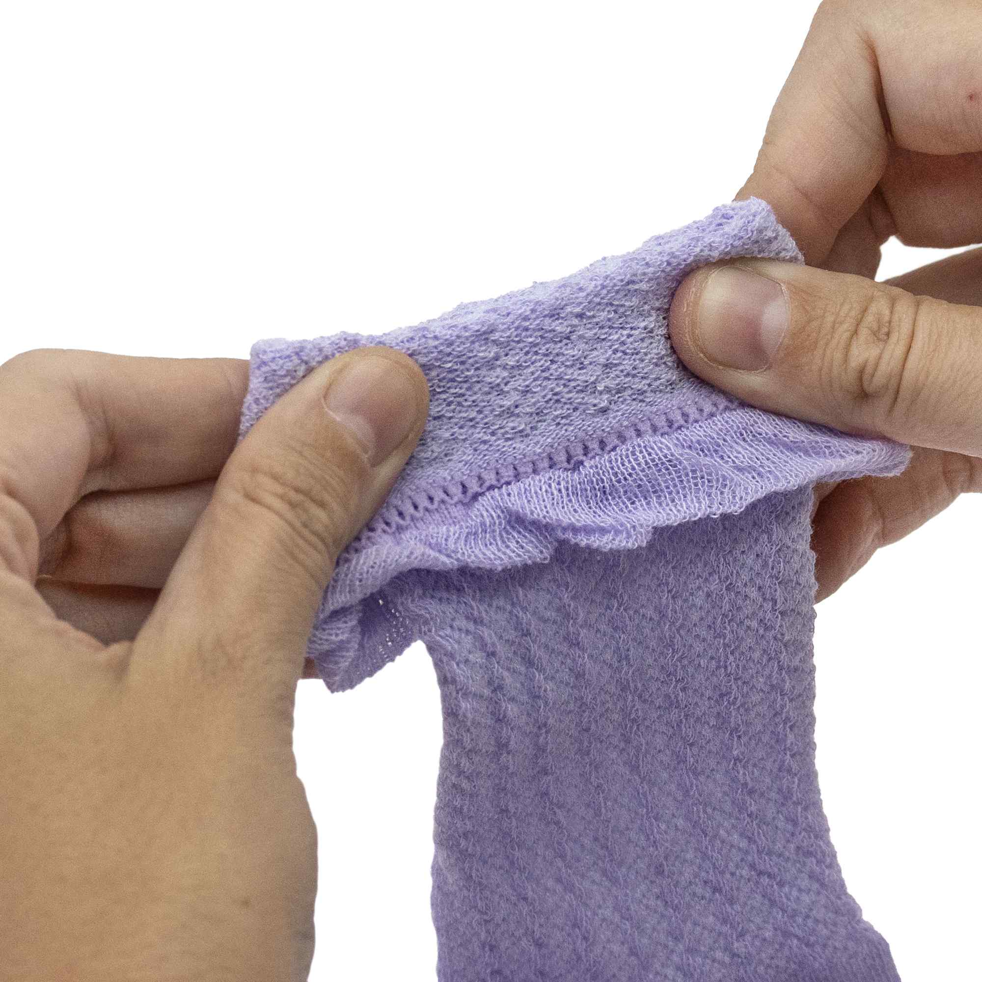 Calcetines altos de algodón con lazo para niños hasta 3 años purpura - imagen 3