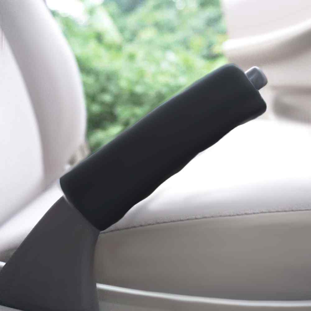 Funda Palanca freno de mano coche silicona suave antideslizante negro - imagen 7