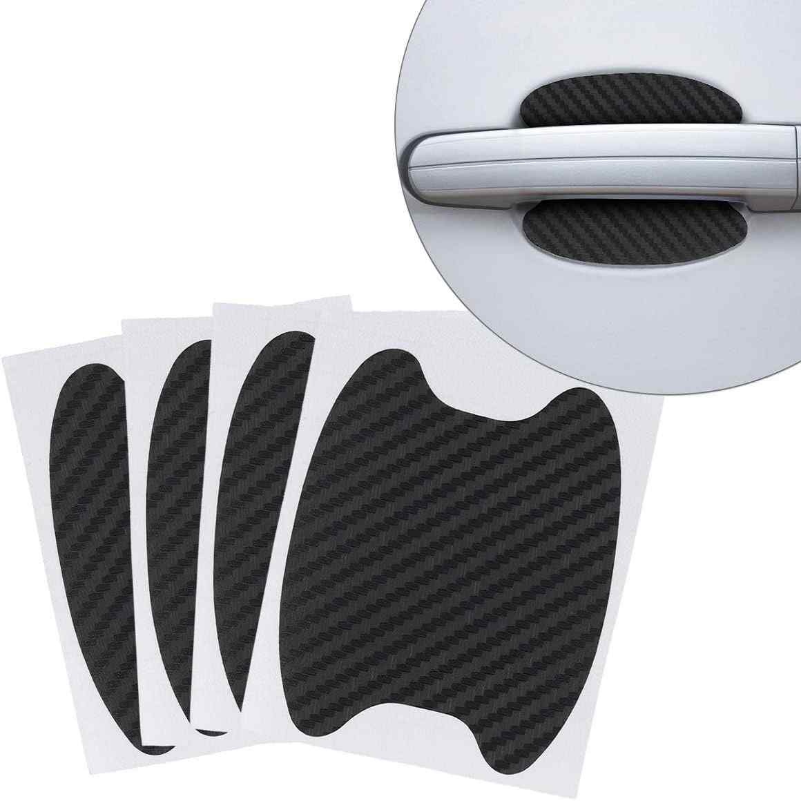 Adhesivos Protectores para Manilla de Coche 4 unidades negro