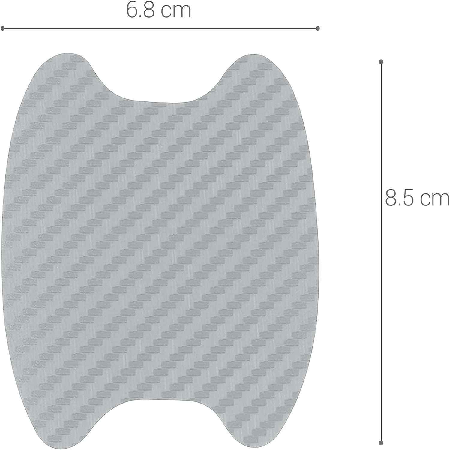 Adhesivos Protectores para Manilla de Coche 4 unidades plateado - imagen 5