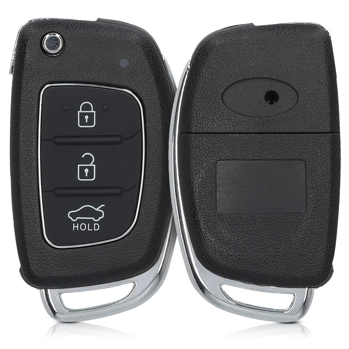 Carcasa mando llave coche 3 botones compatible con Hyundai - imagen 1