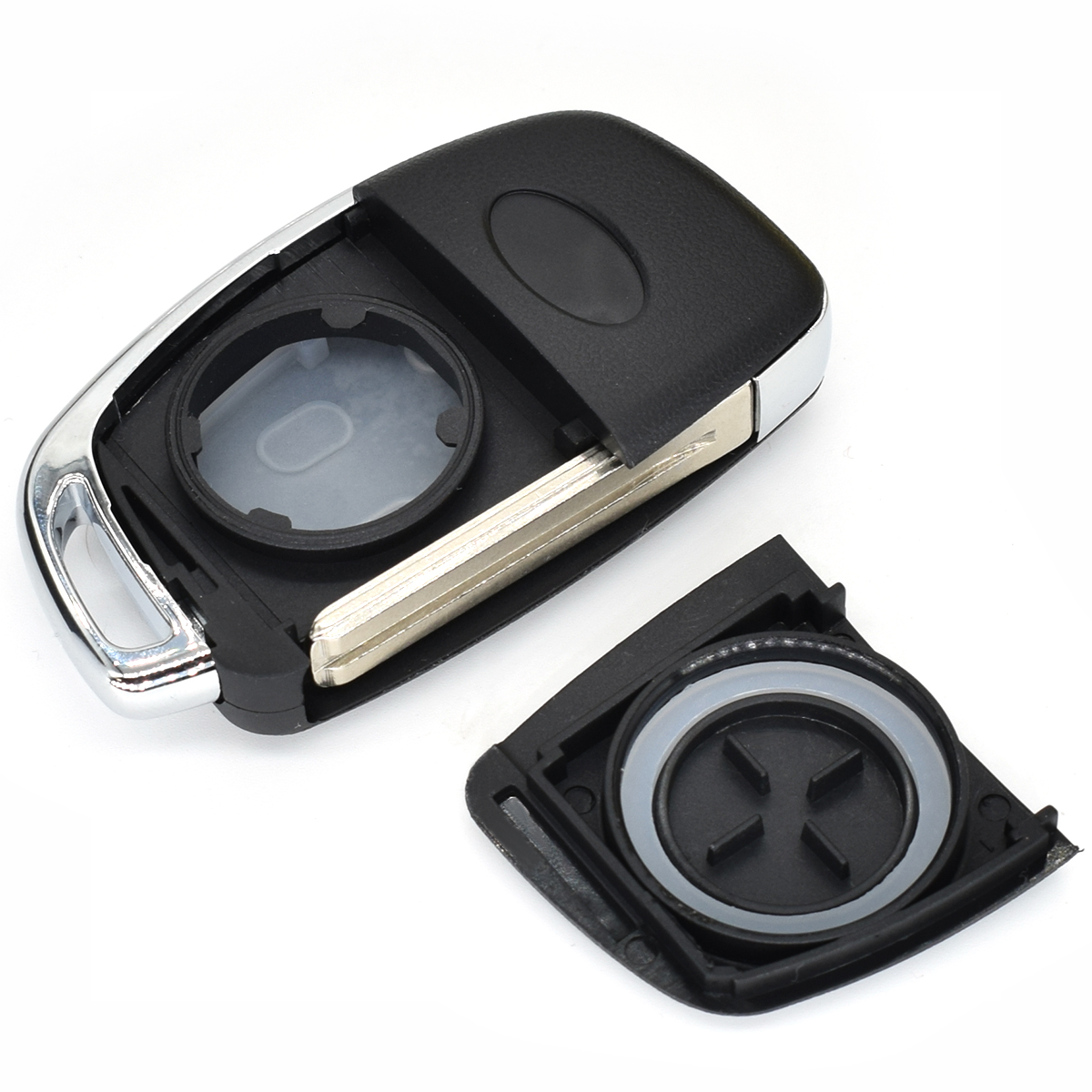Carcasa mando llave coche 3 botones compatible con Hyundai - imagen 2