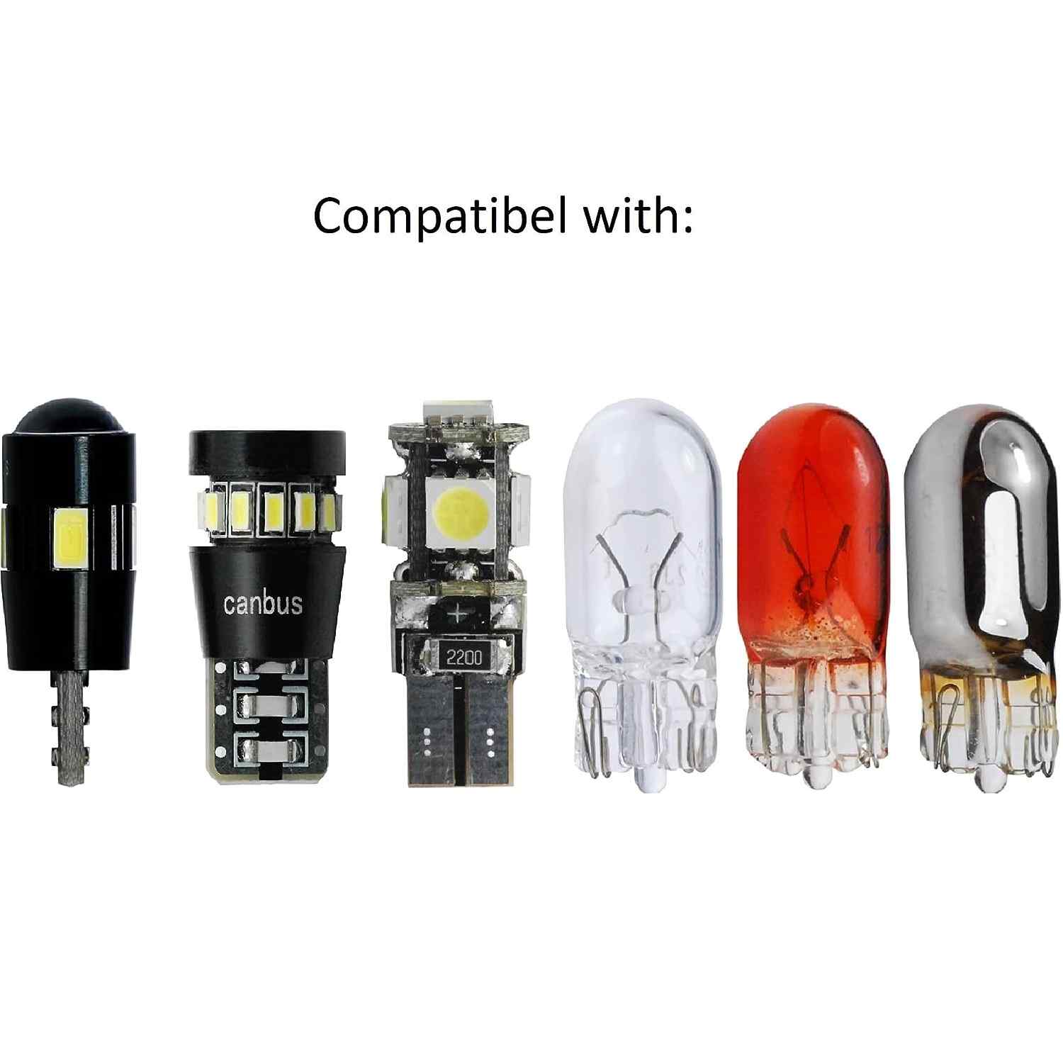 Portalampara bombillas T10 B586 W5W - imagen 1