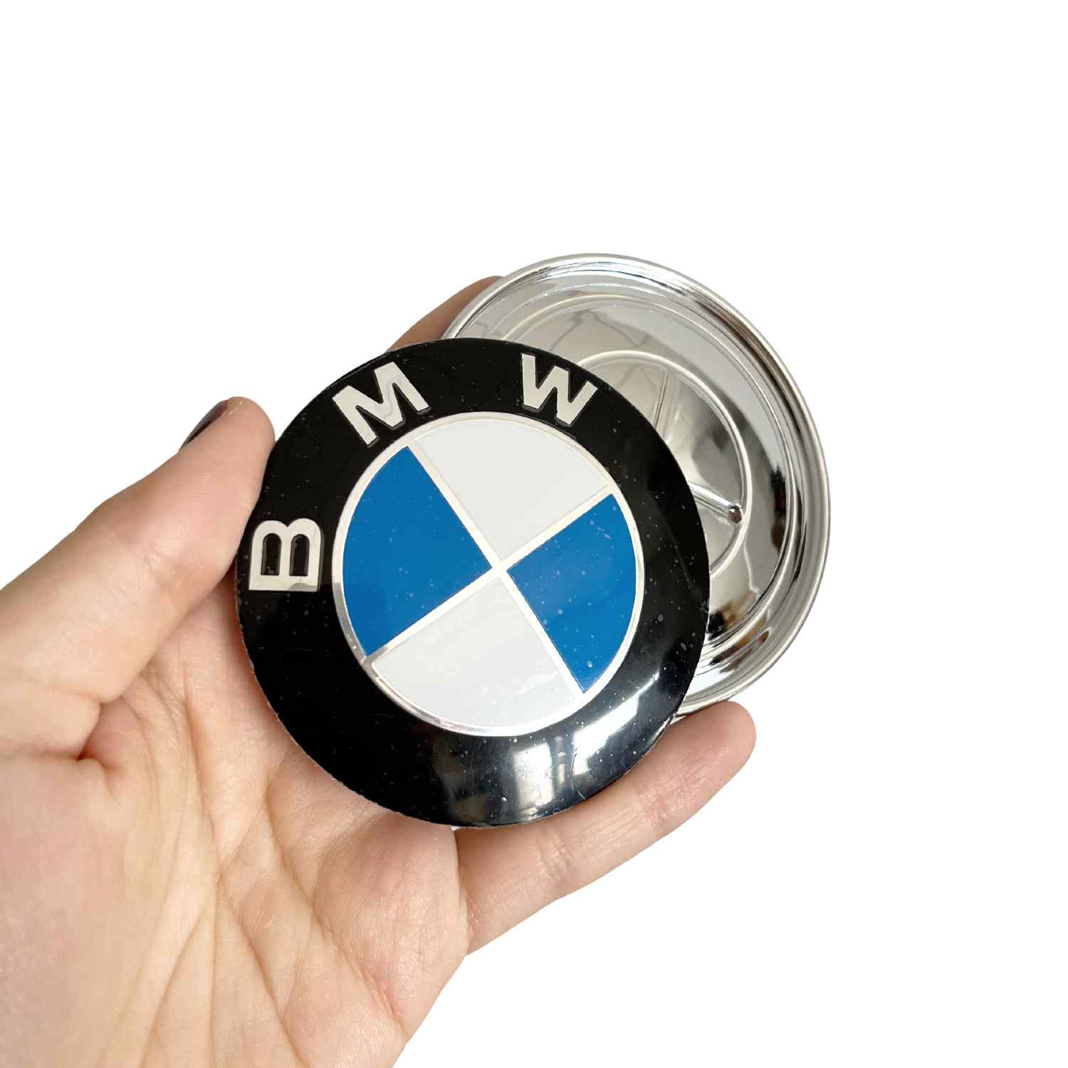 Emblema adhesivo para capo o trasero compatible con BMW 78 mm - imagen 4