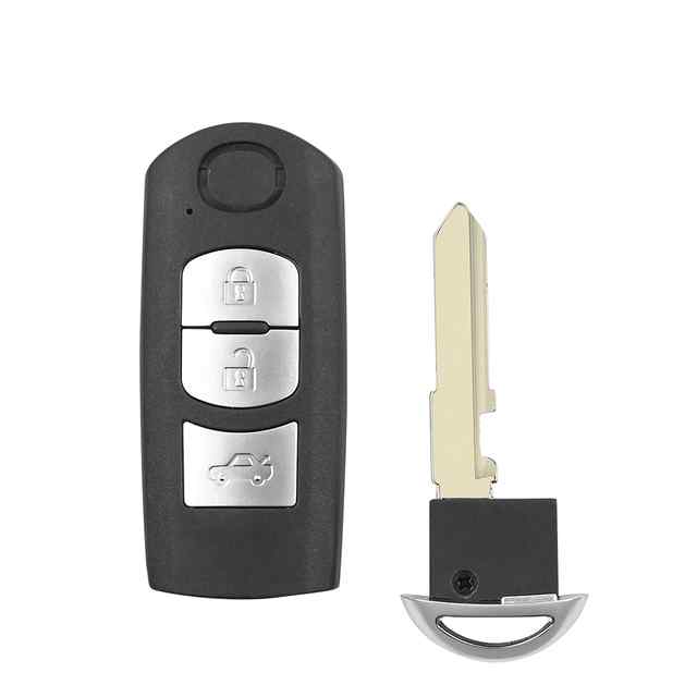 Carcasa mando llave del coche 3 botones compatible con Mazda - imagen 1