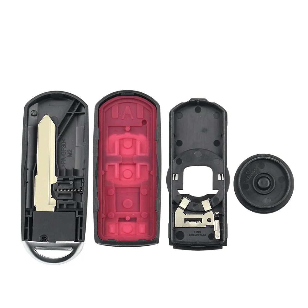 Carcasa mando llave del coche 3 botones compatible con Mazda - imagen 4