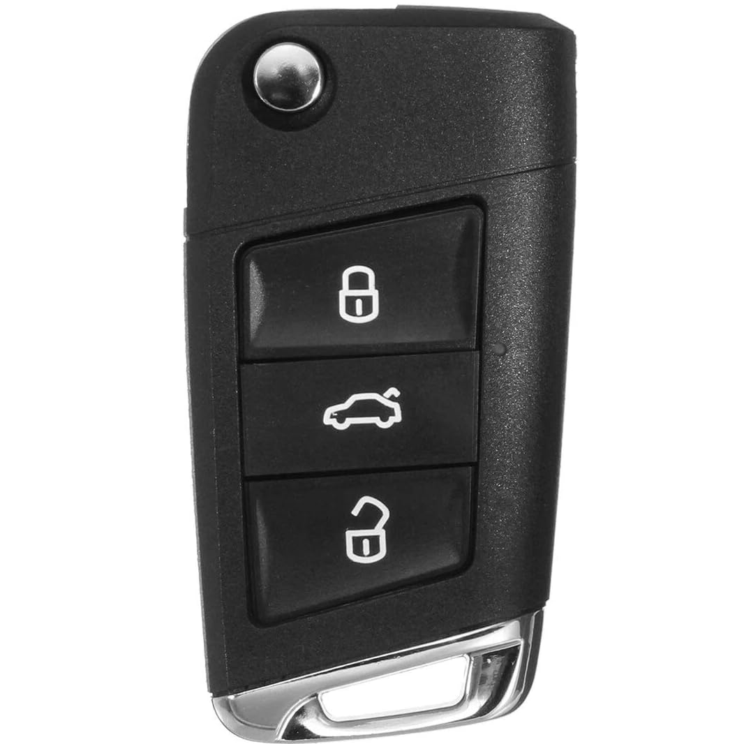 Carcasa mando llave del coche 3 botones compatible con Volkswagen - imagen 3