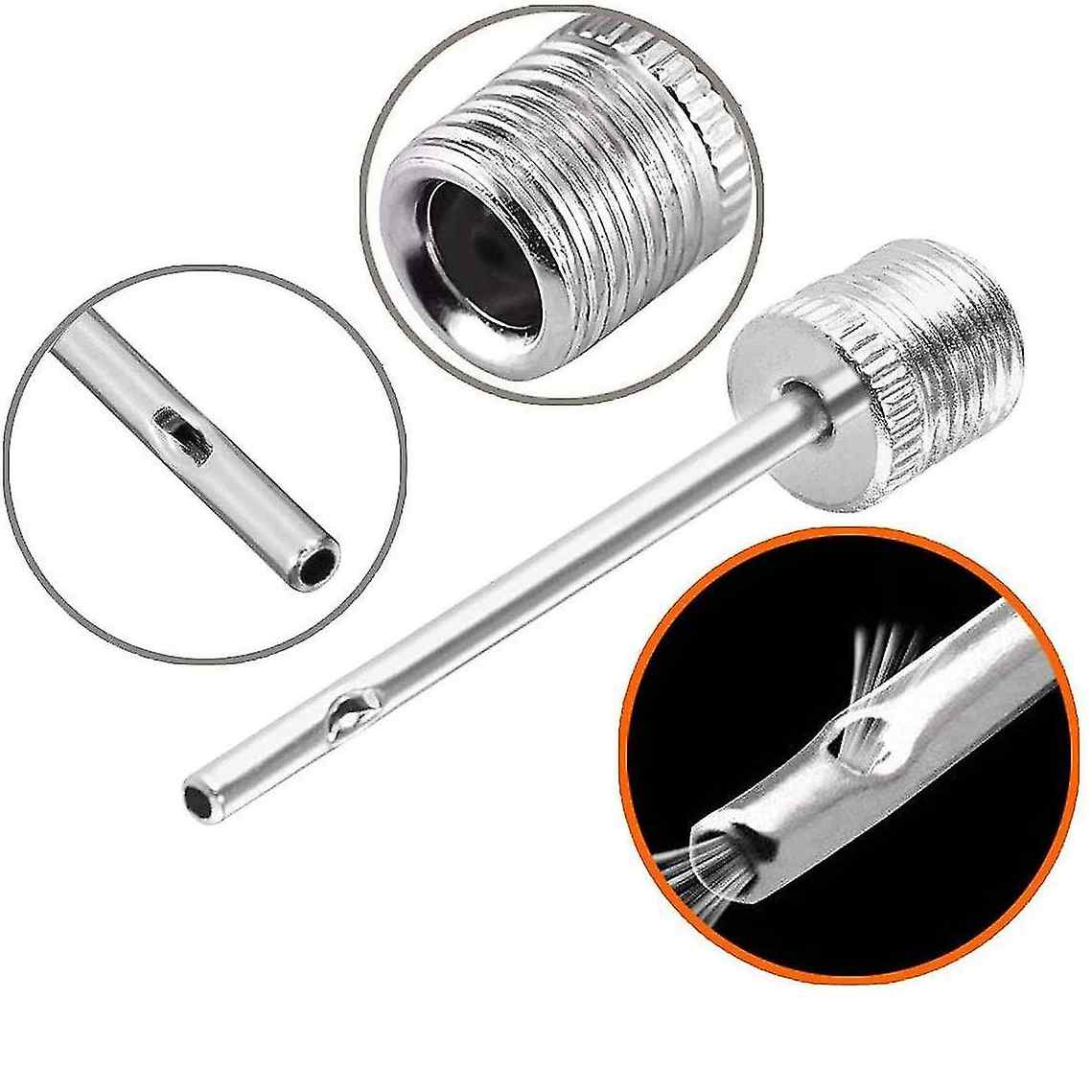 Aguja para bomba de inflado en acero inoxidable - imagen 4
