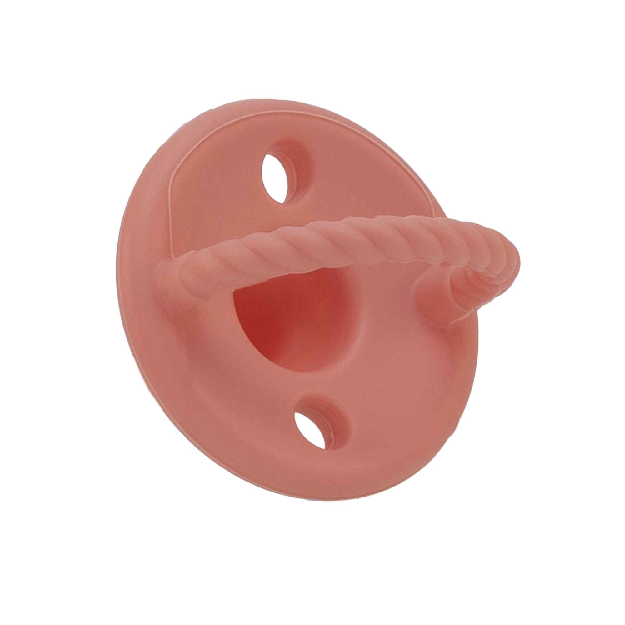 Chupete de silicona rosa - imagen 4