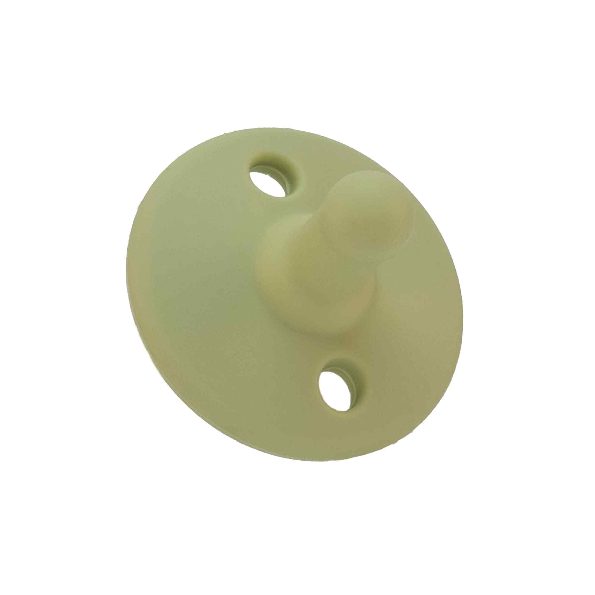 Chupete de silicona verde pastel - imagen 3