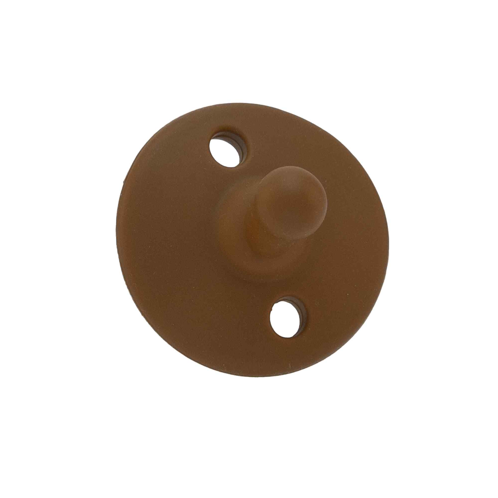 Chupete de silicona marron - imagen 3