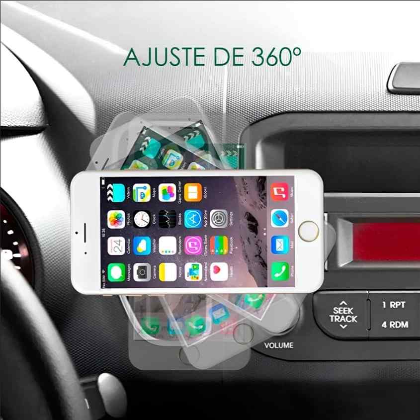 Soporte Universal movil para coche magnético y rotable - imagen 1