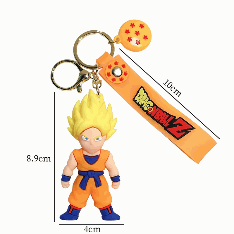Llavero dragon ball goku super saiyan - imagen 1