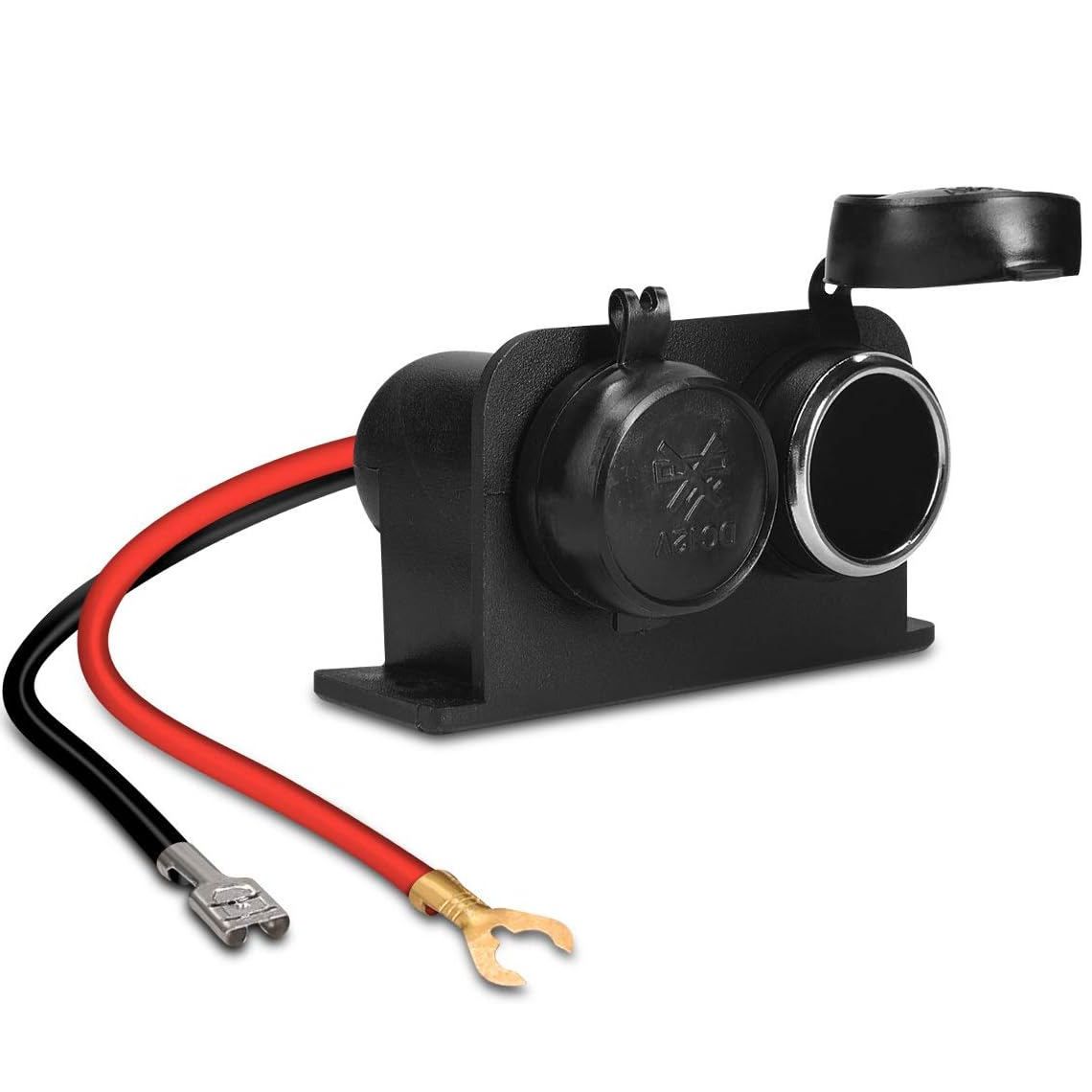 Cargador de mechero salpicadero para Coche 12V de 2 tomas - imagen 1