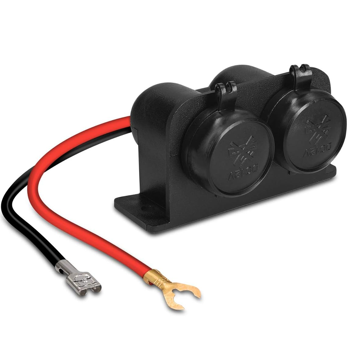 Cargador de mechero salpicadero para Coche 12V de 2 tomas - imagen 4
