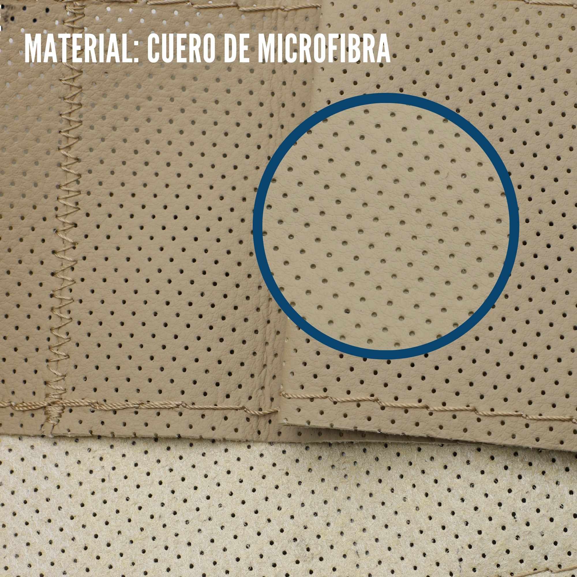 Funda para volante con Agujas e hilo beige - imagen 5