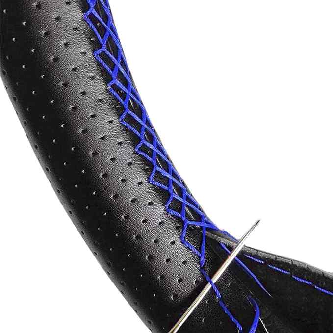 Funda para volante con Agujas e hilo azul - imagen 1