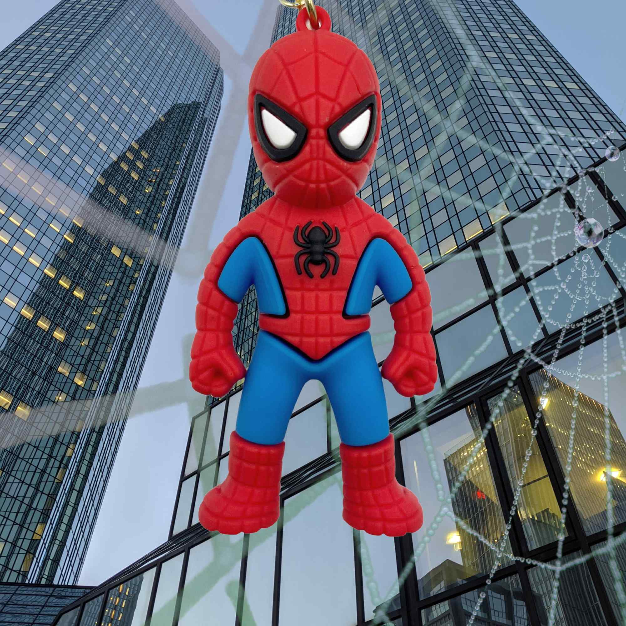 Llavero Spider Man silicona Compatible con marvel - imagen 6