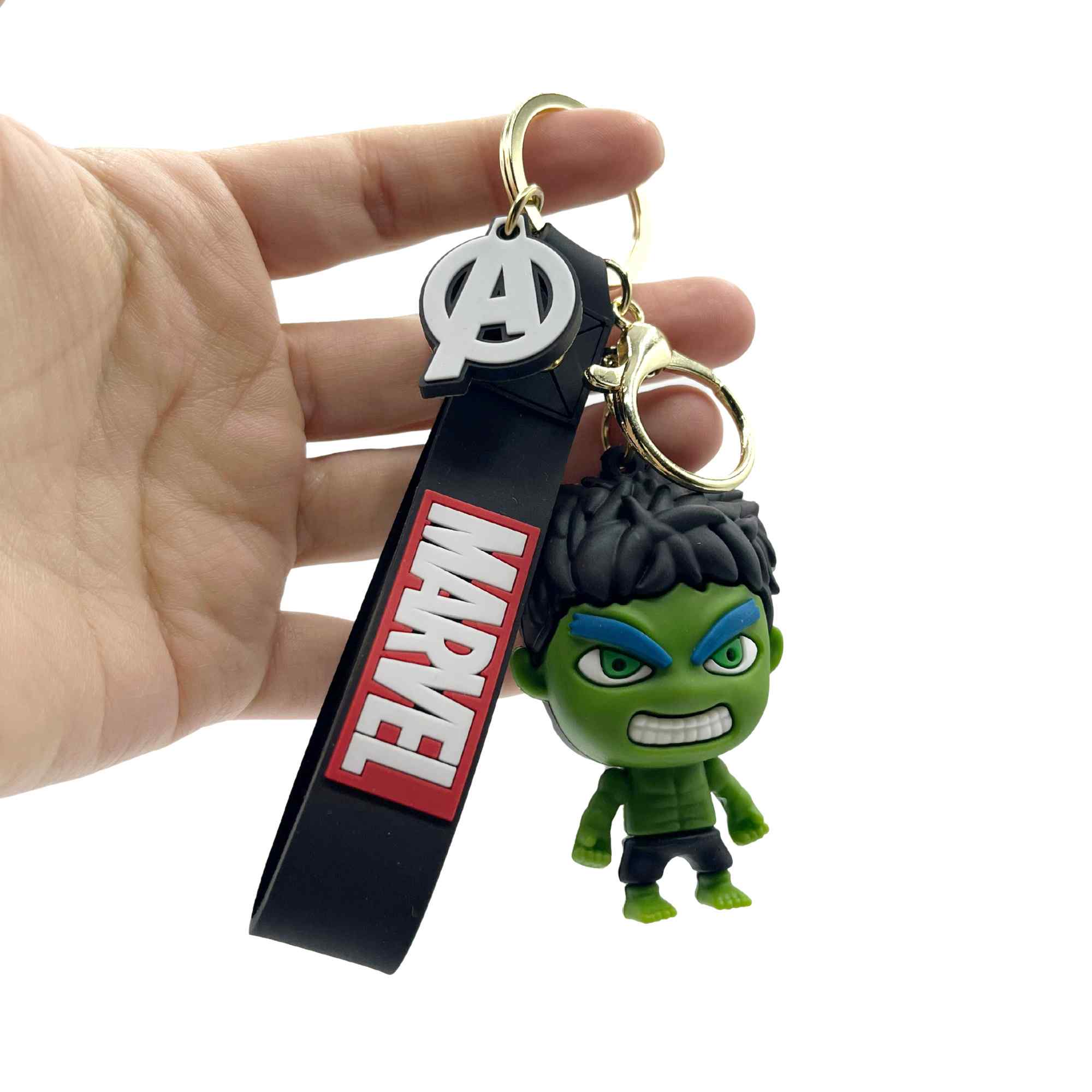 Llavero Hulk silicona Compatible con marvel - imagen 2
