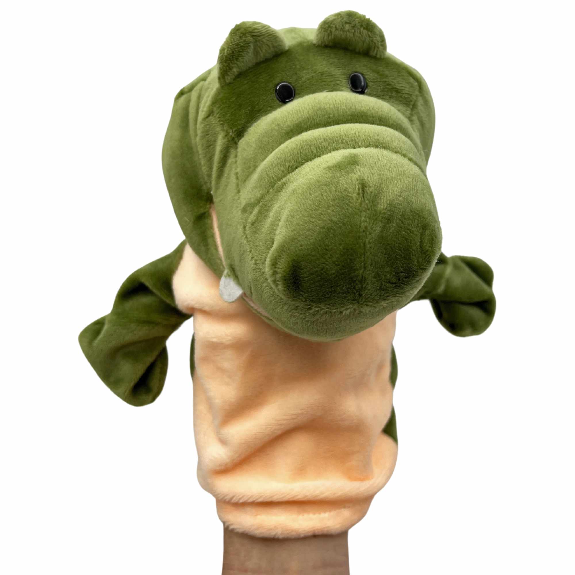 Marioneta mano peluche de Cocodrilo - imagen 1