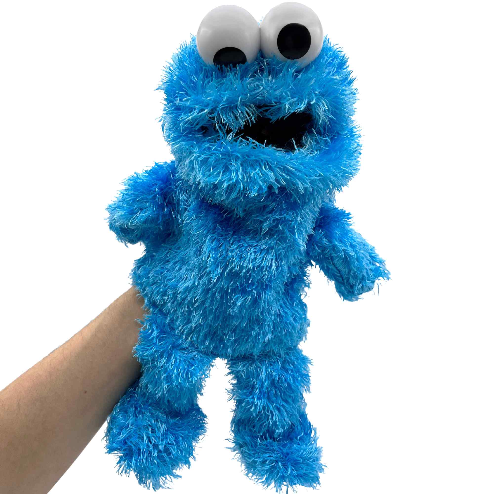 Marioneta mano Monstruo de galletas Barrio sesamo - imagen 1