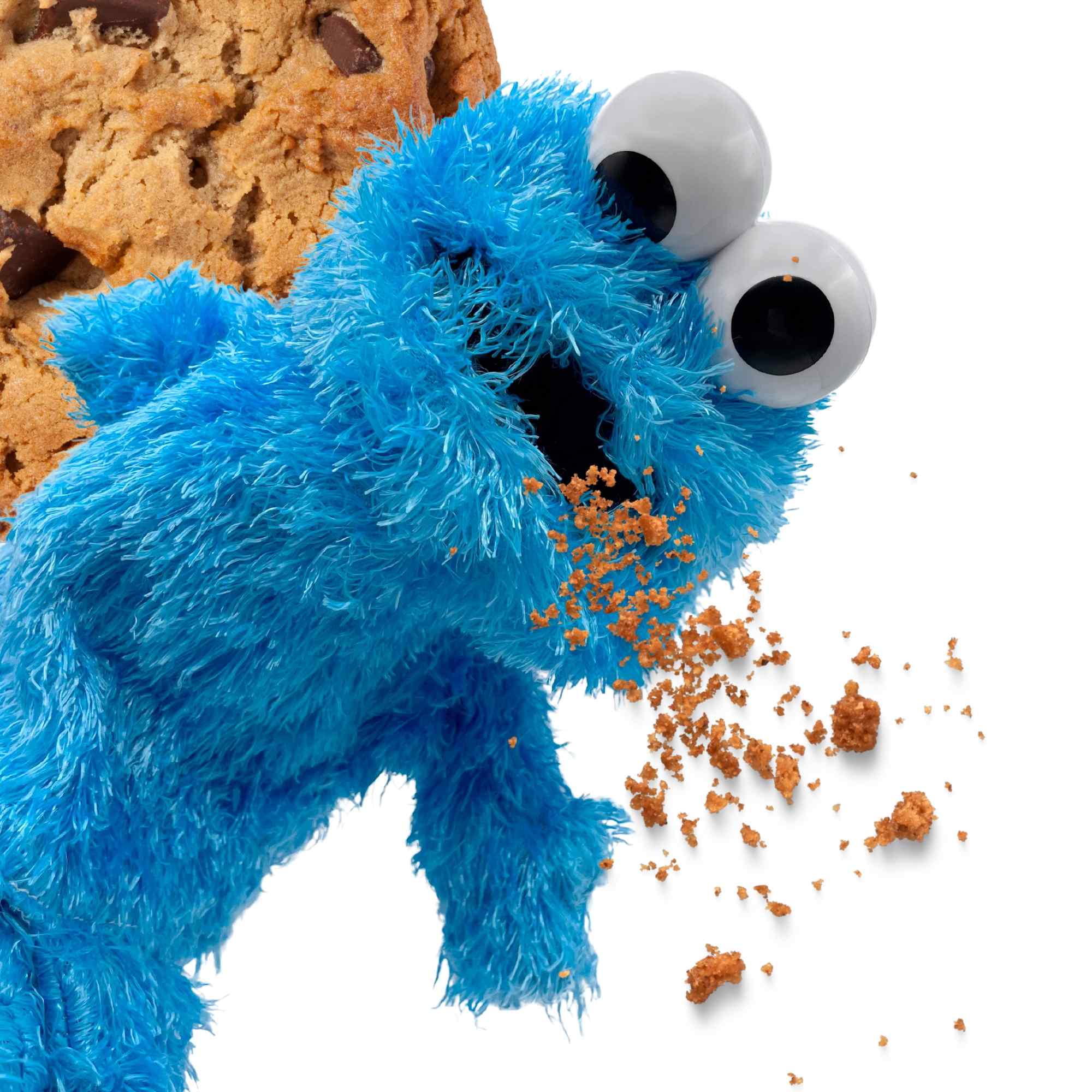 Marioneta mano Monstruo de galletas Barrio sesamo - imagen 3