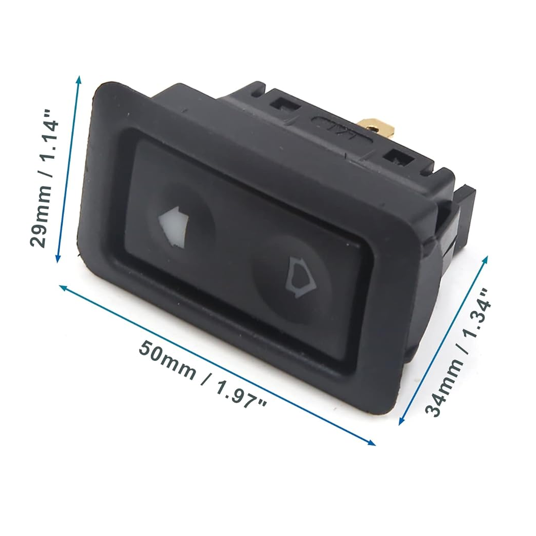 Interruptor universal Elevalunas Eléctrico 6pin DPDT DC12V 24V - imagen 4