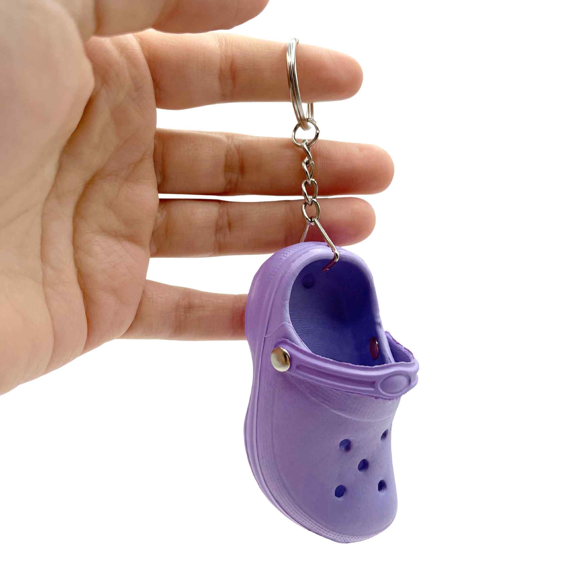 Llavero Crocs Morado - imagen 3