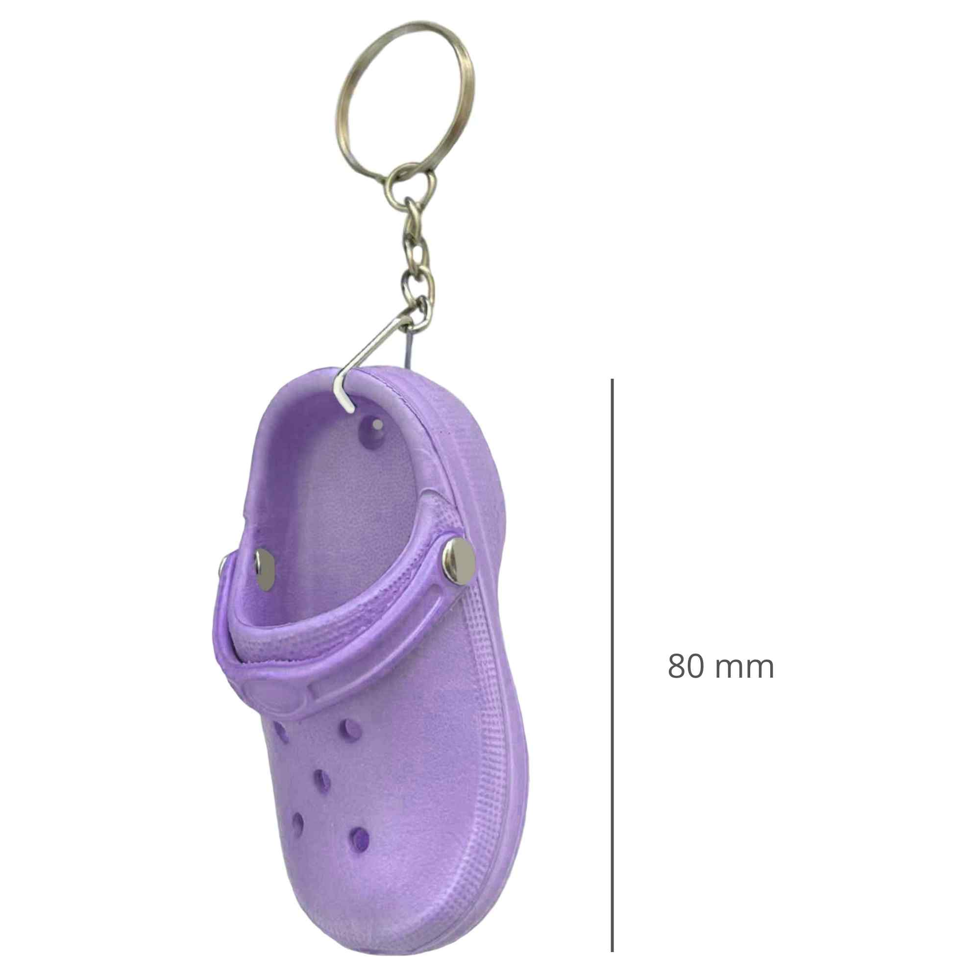 Llavero Crocs Morado - imagen 5