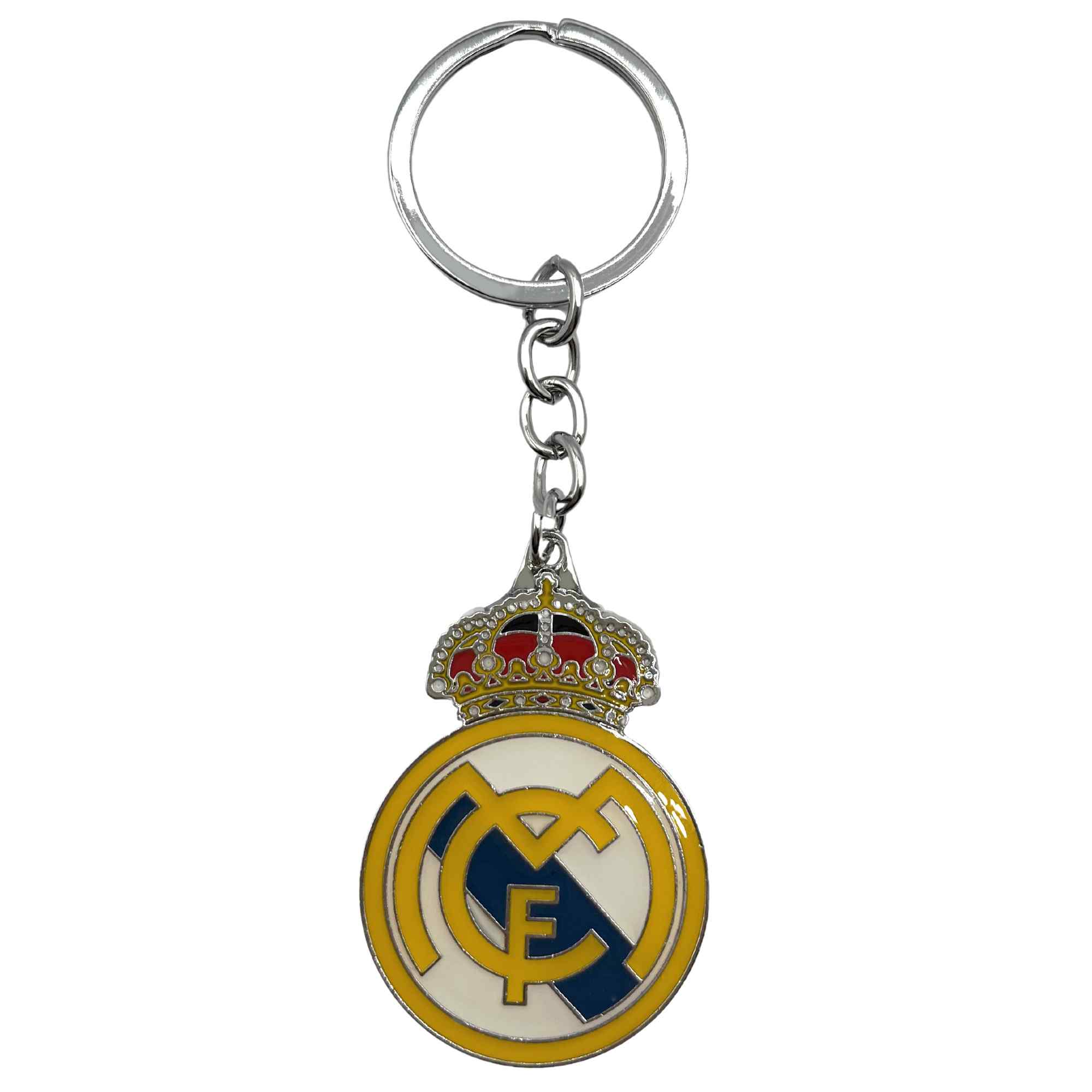 Llavero metálico Real Madrid CF color