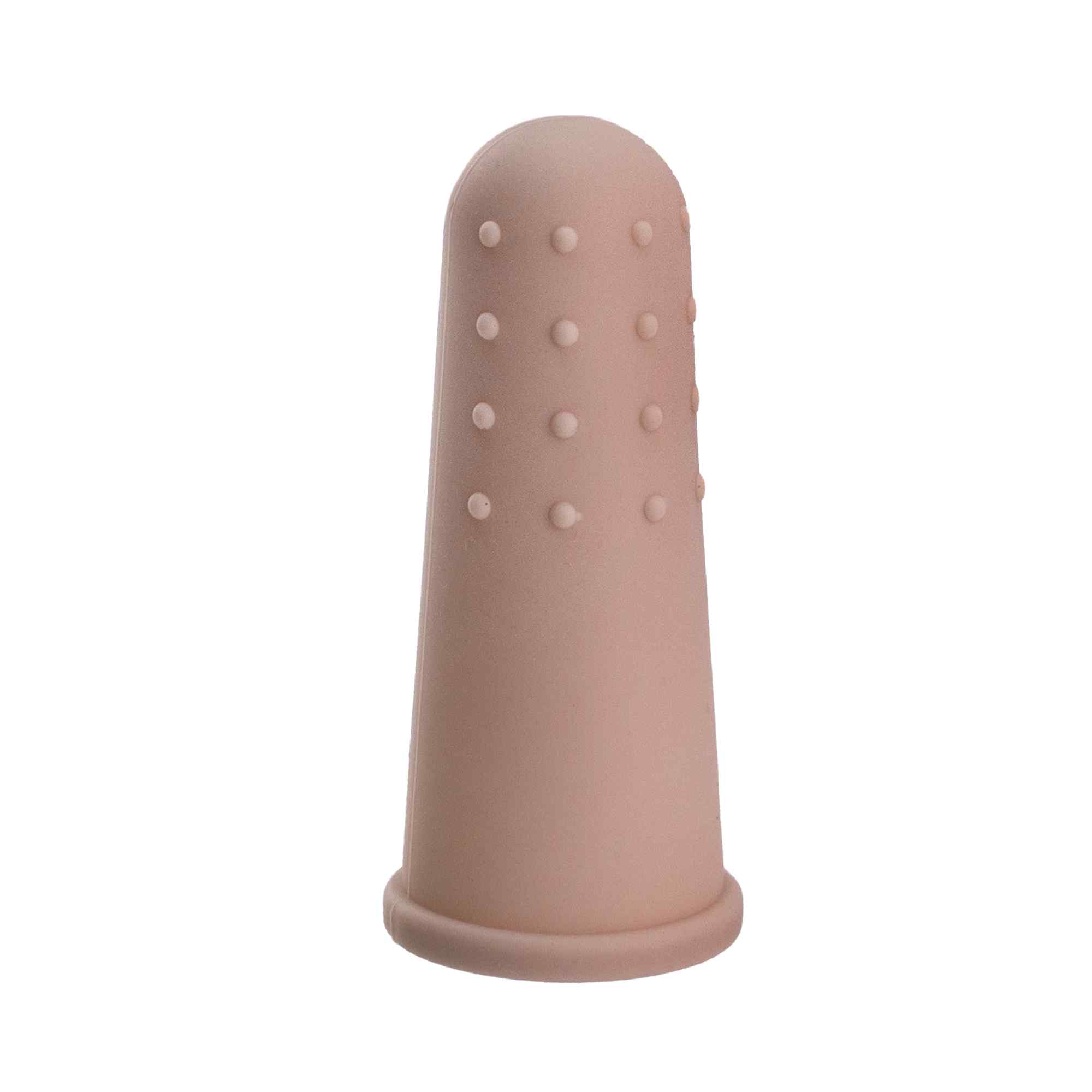 Cepillo de dientes para bebés suave para dedos rosa - imagen 3