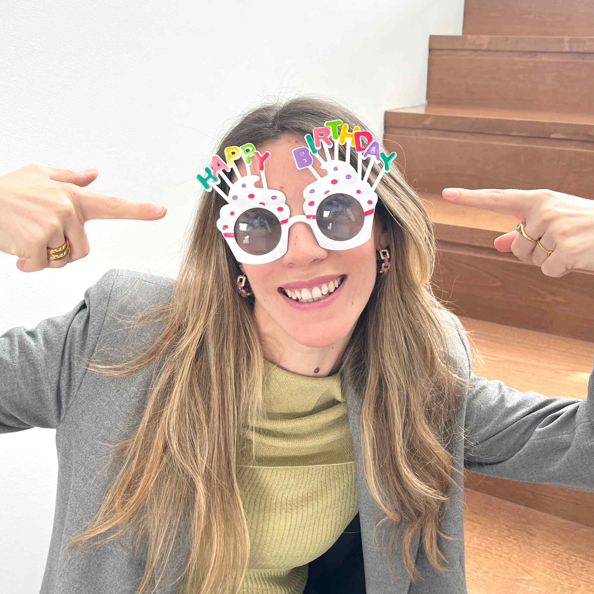 Gafas de Sol fiesta diseño Happy Birhday - imagen 7