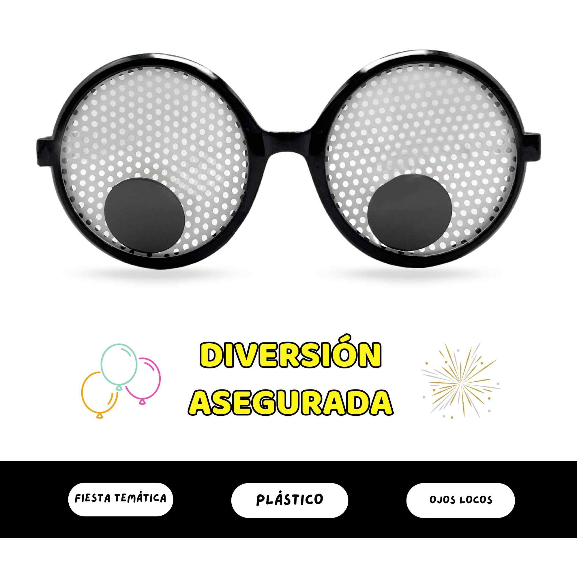 Gafas de Sol fiesta diseño ojos Locos - imagen 5
