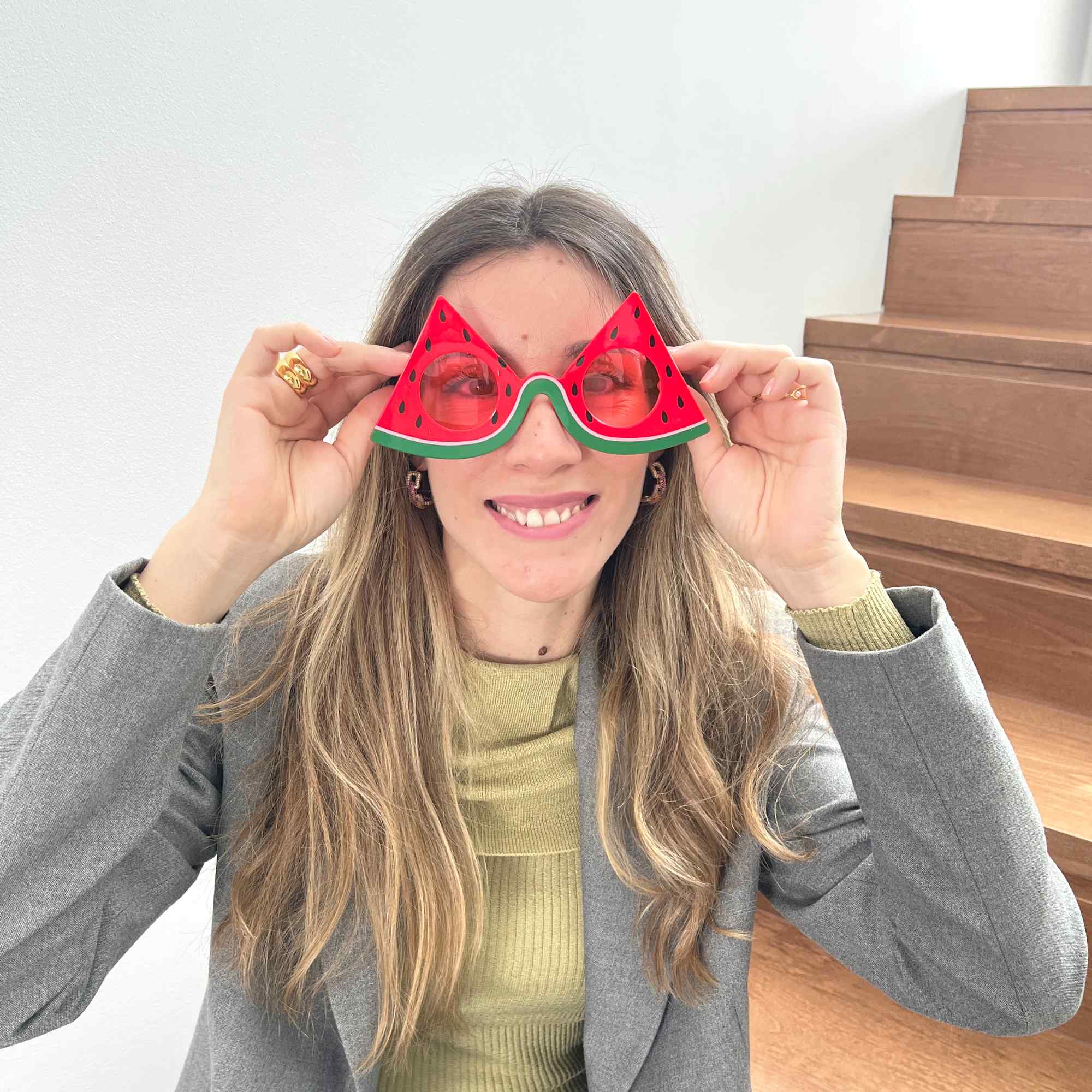 Gafas de Sol fiesta diseño sandia - imagen 7