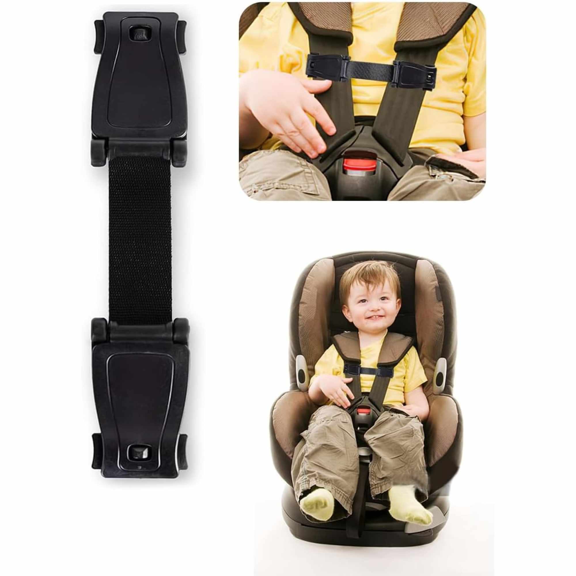 Hebilla para Cinturon de Seguridad asiento de bebe - imagen 1