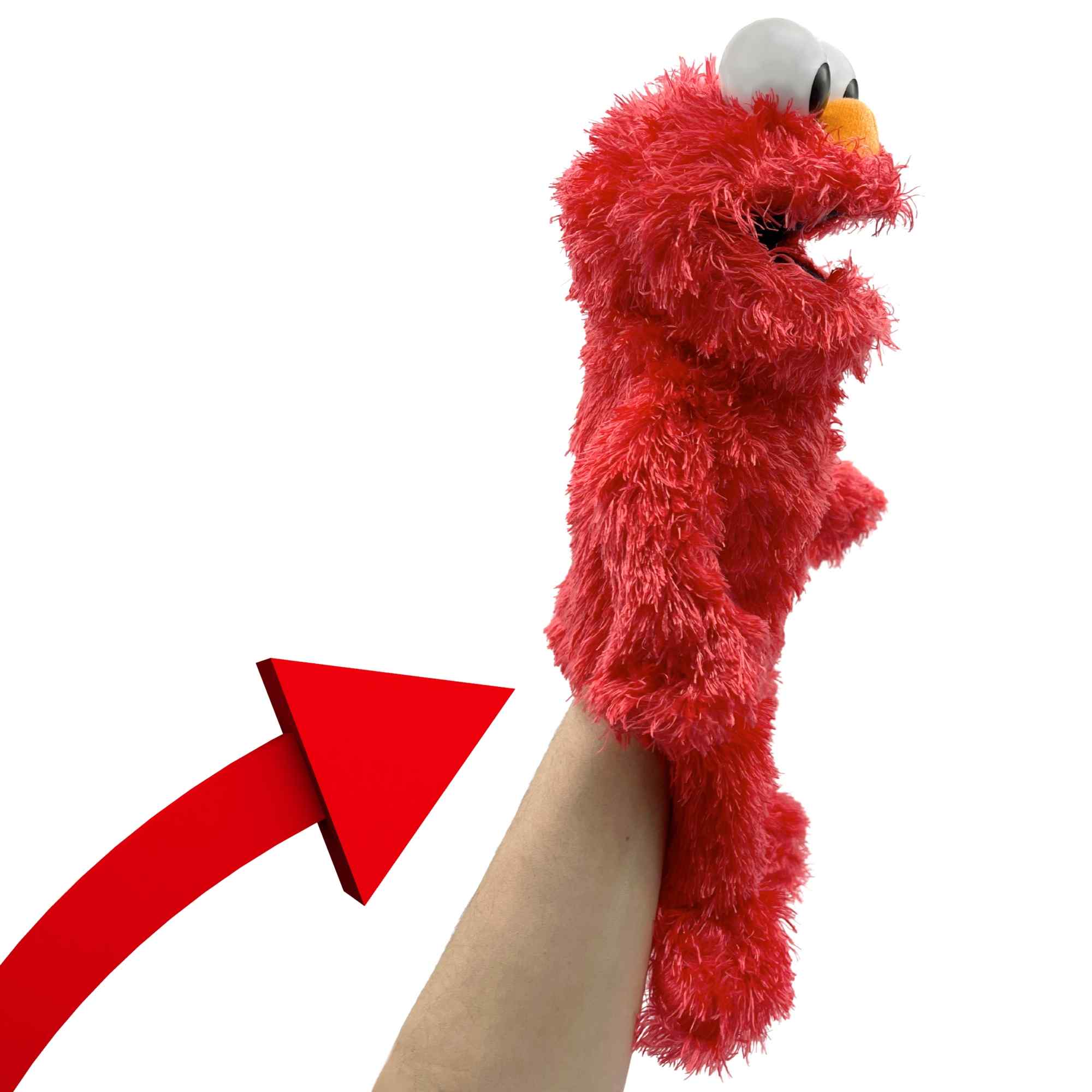 Marioneta de mano Elmo barrio sesamo - imagen 6