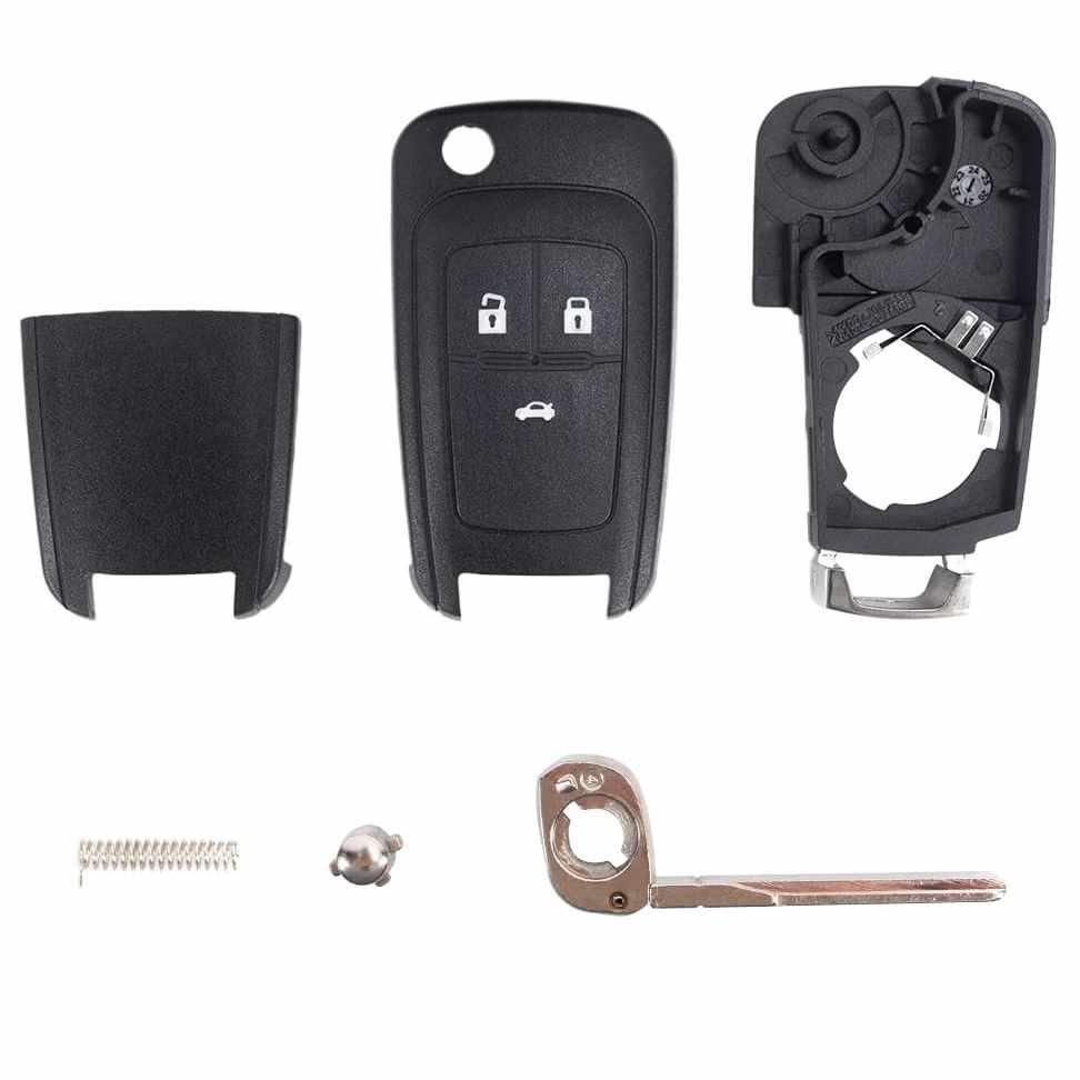 Carcasa mando llave del coche 3 botones compatible con Opel Vauxhall - imagen 3